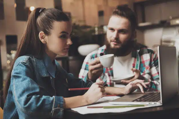 beautiful-girl-working-laptop-cafe