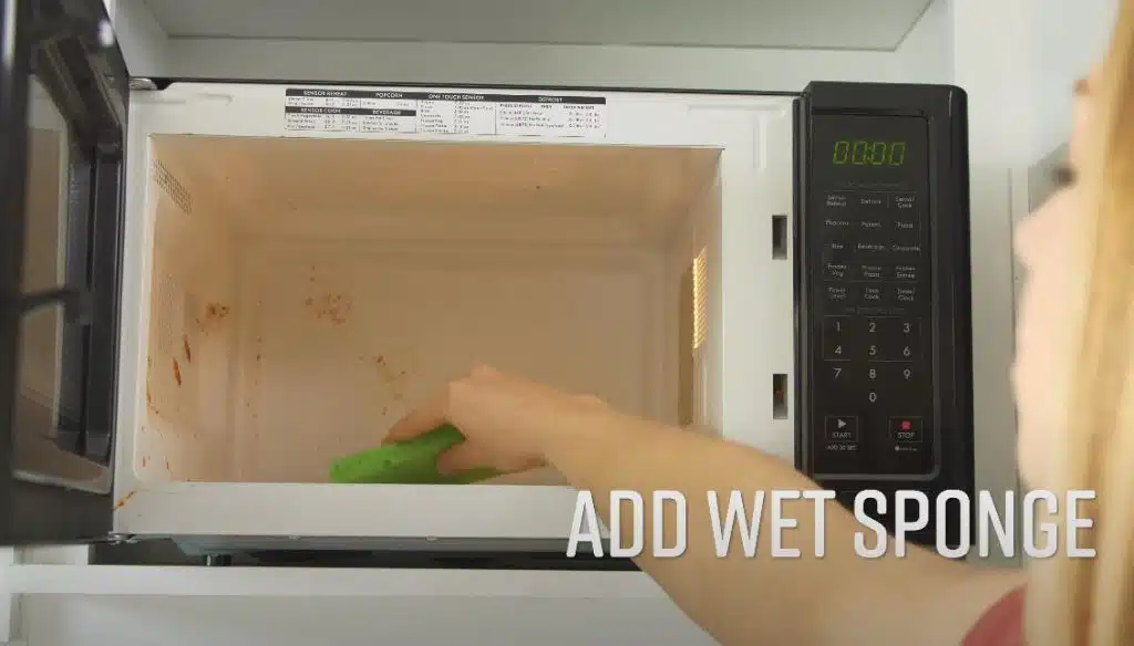 how to clean a microwave illustrative graphic 3